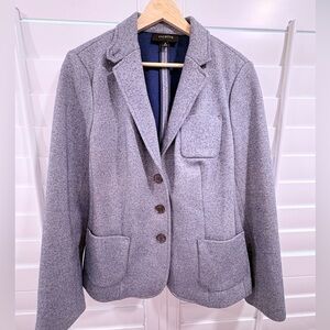 Talbots Women's Blue Wool Blazer